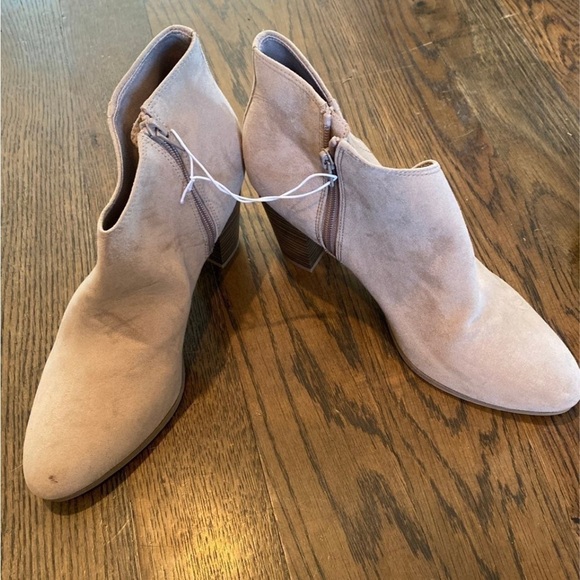 Tan Booties - Picture 2 of 3